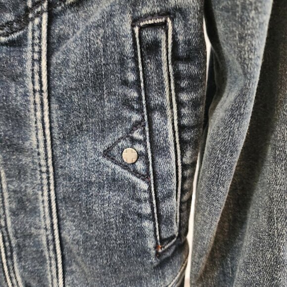 LIVERPOOL Los Angeles Jean Jacket Eco Logical NWOT Women S - Picture 5 of 8
